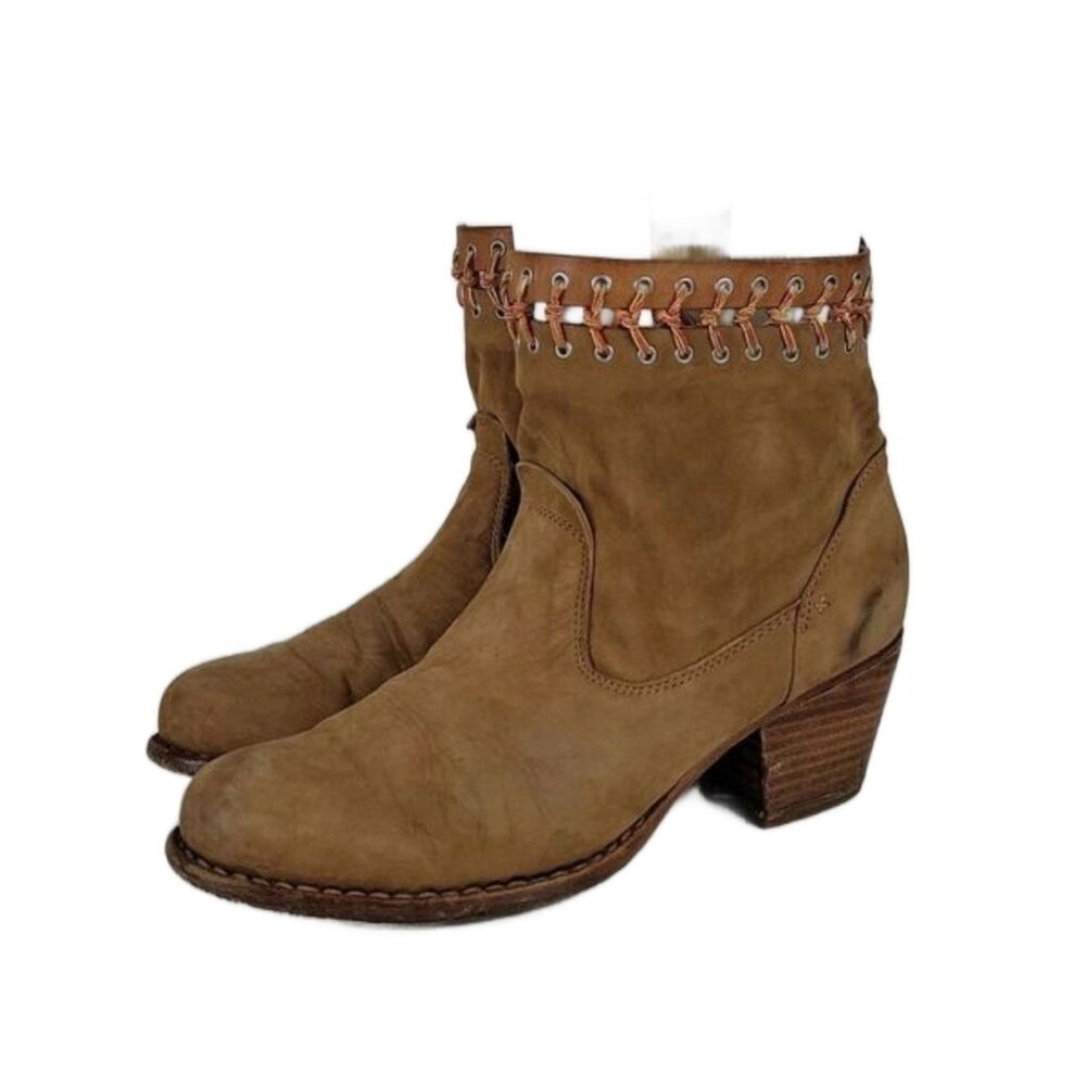 Rag & Bone Tan Leather Women's‎ Booties